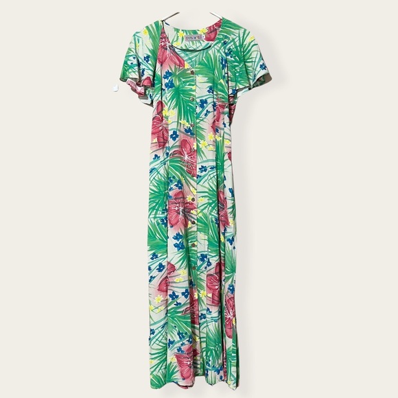 Jams World Dresses Jams World Button Front Maxi Dress Poshmark